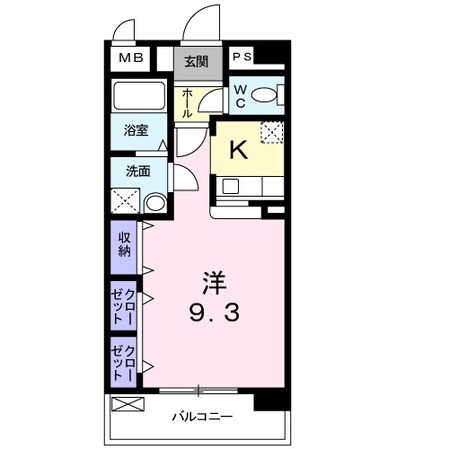 サンハイツ大島の物件間取画像